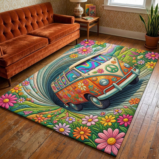 Groovy Tunnel Area Rug NCU0NT12488