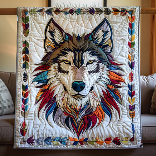 Guardian Of The Wild Quilted Blanket NCU0NT129