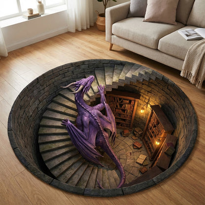 Guardian Dragon Round Carpet NCU0TV1811