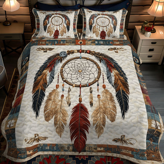 Guardian Web 3-Piece Quilted Bedding Set NCU0PT7389