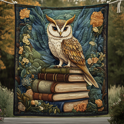 Guardian of Knowledge Quilted Blanket NCU0DK652