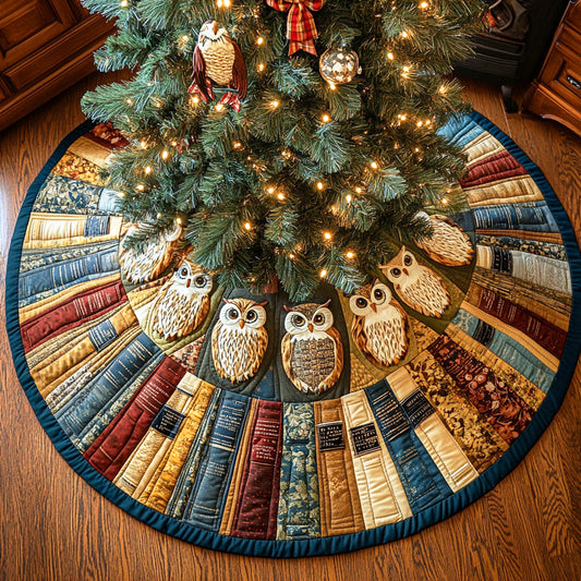 Guardian of Stories Christmas Quilted Tree Skirt NCU0TD1114