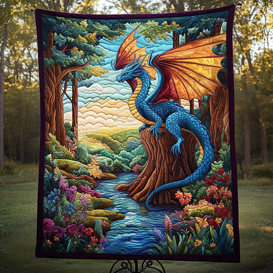 Guardian of the River Quilted Blanket NCU0NT4290