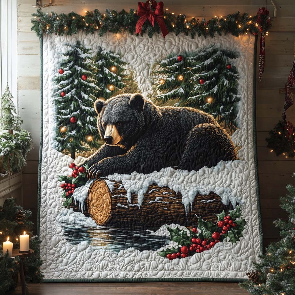 Guardian of the Woods Quilted Blanket NCU0XD515