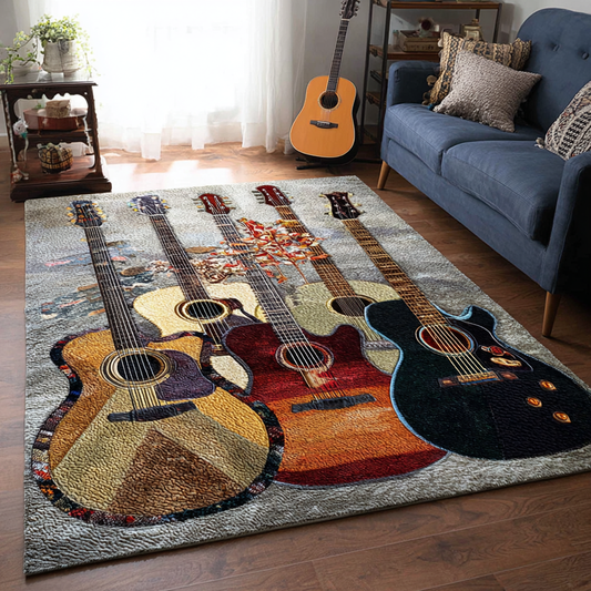 Guitar Waves Area Rug NCU0DK10154