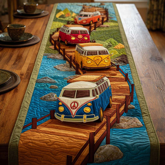 Gypsy Spirit Quilted Table Runner NCU0NT10631