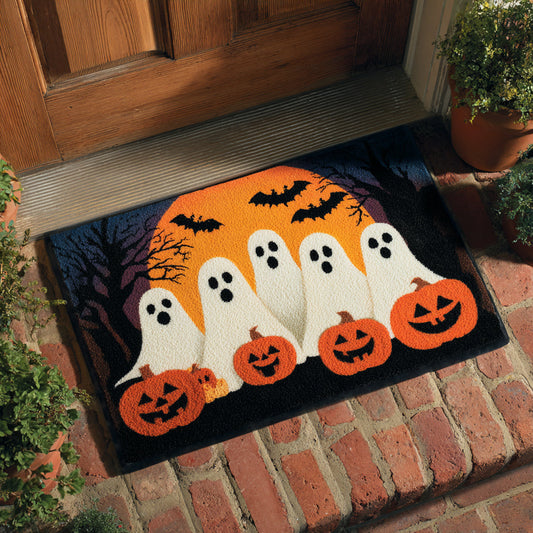 Halloween Ghosts Doormat NCU0HH495