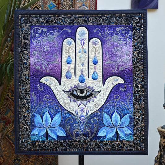 Hamsa Harmony Quilted Blanket NCU0PT6663