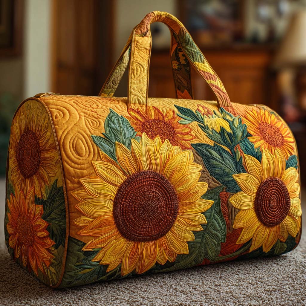 Happy Bloom Quilted Duffle Bag NCU0NT9684