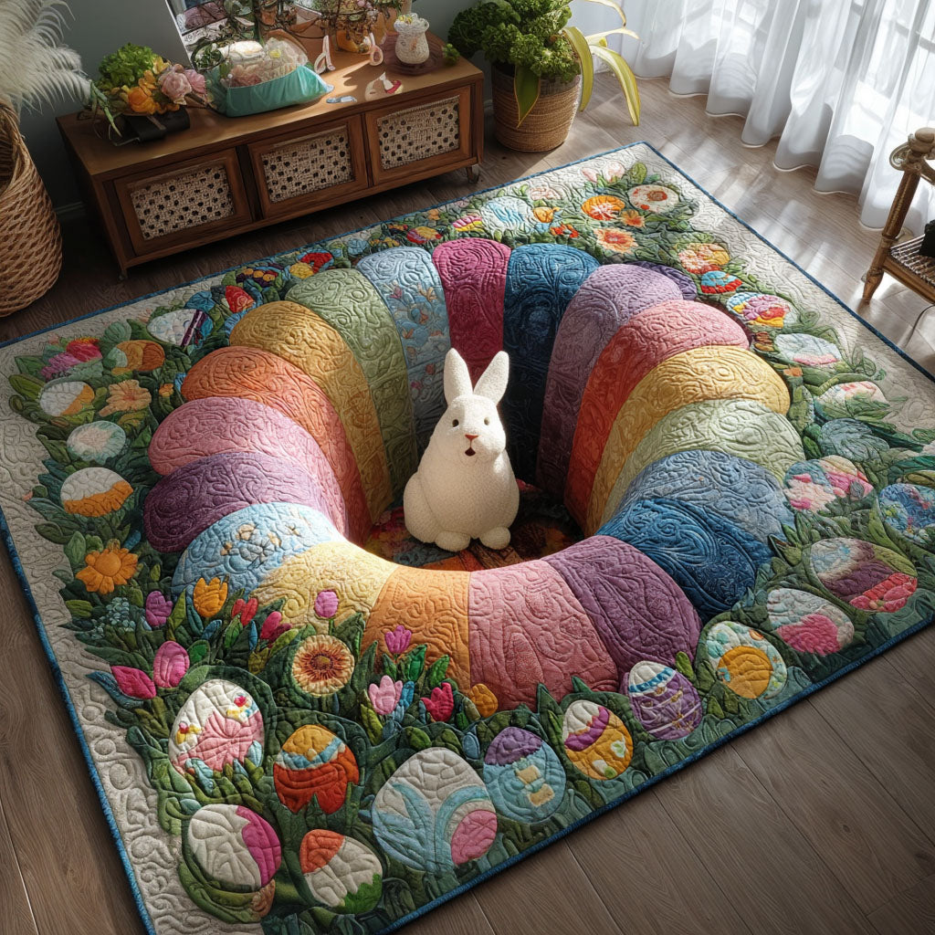 Happy Bunny Hideout Area Rug NCU0PT11486