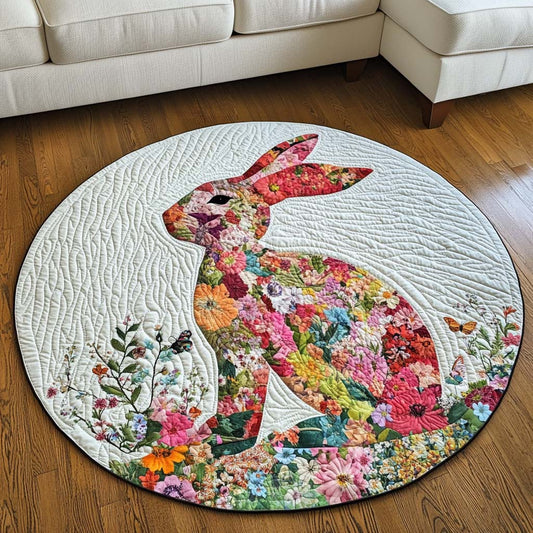 Happy Ears Quilted Round Mat NCU0NT8089