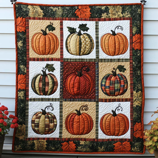 Happy Fall Moments Quilted Blanket NCU0NT8424