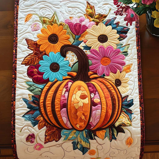 Happy Fall Moments Quilted Table Runner NCU0NT8411
