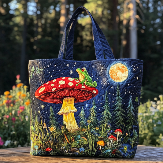 Happy Frog Quilted Tote Bag NCU0DK9515