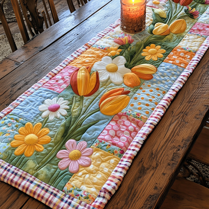 Happy Harvest Quilted Table Runner NCU0VH3684