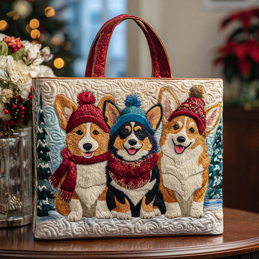 Happy Paws Quilted Tote Bag NCU0NT9762