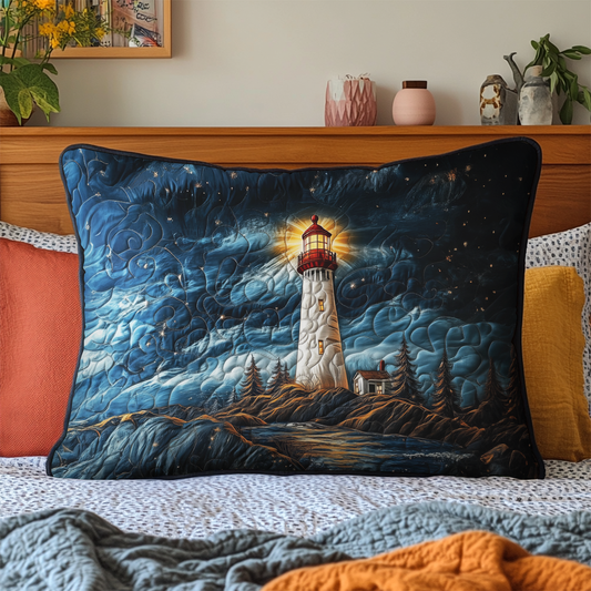 Harbor Light Quilted Bedding Pillow Case NCU0DK5291
