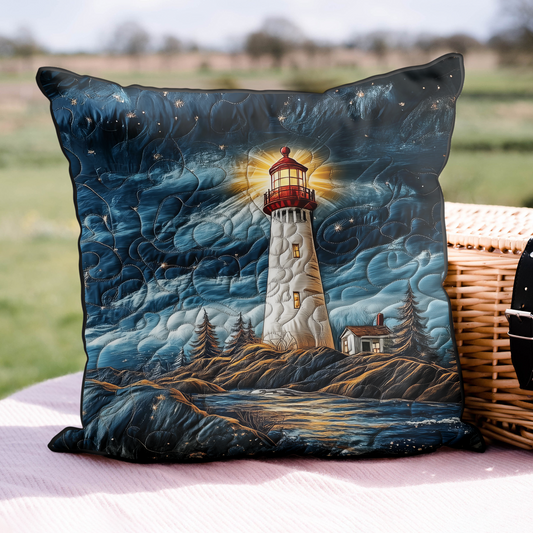 Harbor Light Quilted Pillow Case NCU0DK5290