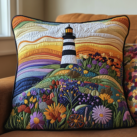 Harbor Light Quilted Pillow Case NCU0DV4613