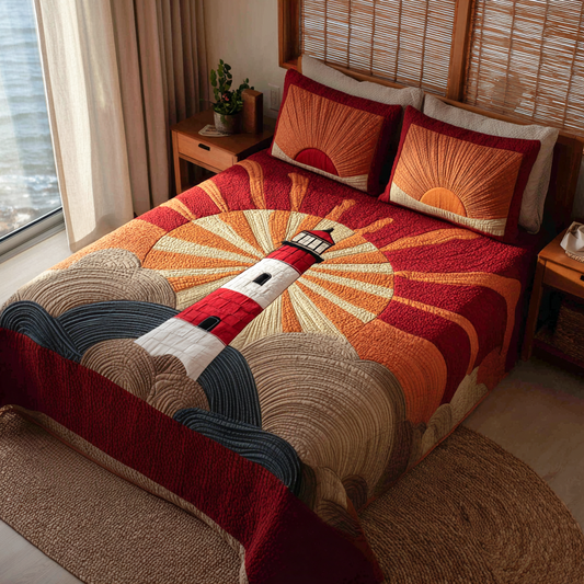 Harbor Rise 3-Piece Quilted Bedding Set NCU0XD034