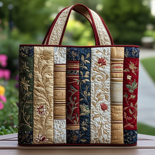 Hardcover Journey Quilted Tote Bag NCU0PT8137