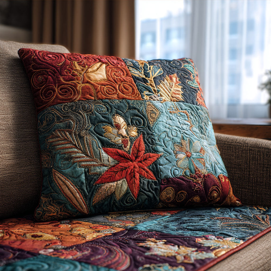 Harmony Bloom Quilted Pillow Case NCU0PT10058