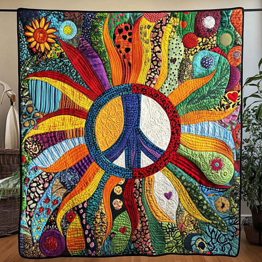Harmony Circle Quilted Blanket NCU0PT5521
