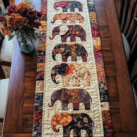 Harmony Herd Quilted Table Runner NCU0NT7570
