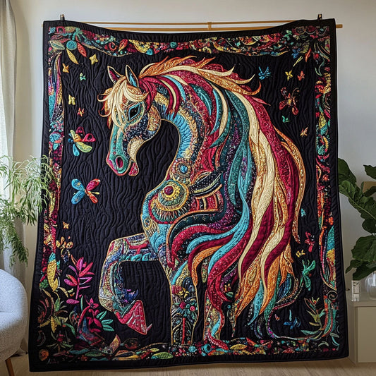 Harmony Hooves Quilted Blanket NCU0PT5347