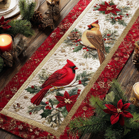 Harmony Of Wings Quilted Table Runner NCU0TV259