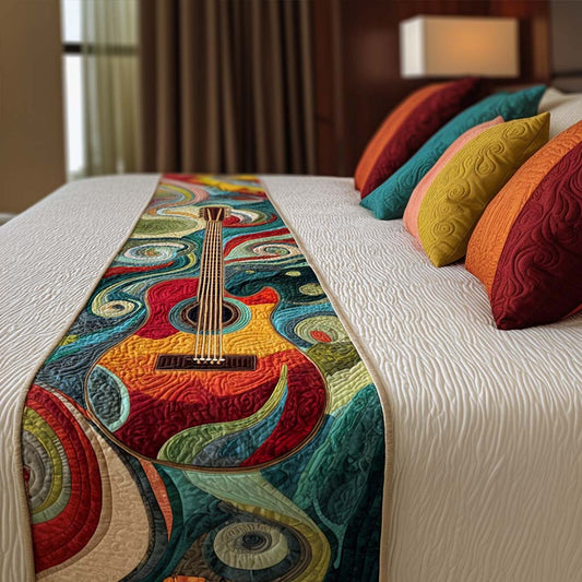 Harmony Vibes Quilted Bed Runner NCU0PT9489
