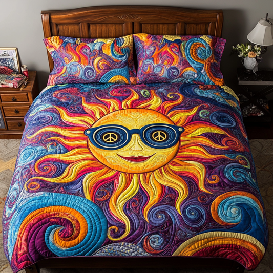 Harmony in Bloom Quilted Bedding Set NCU0DK6398