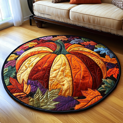 Harvest Charm Quilted Round Mat NCU0NT1411