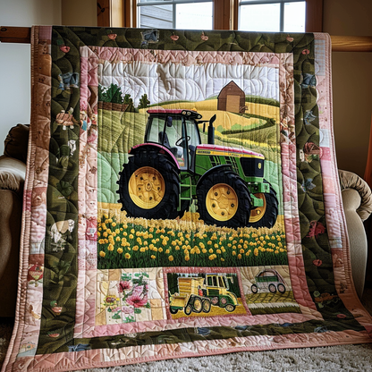 Harvest Harmony Quilted Blanket NCU0TH717