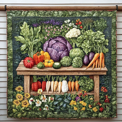 Harvest Bounty Quilted Blanket NCU0NT1027