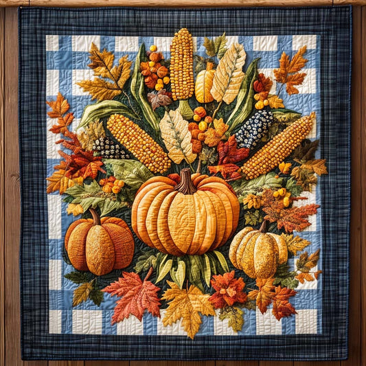 Harvest Bounty Quilted Blanket NCU0NT1189