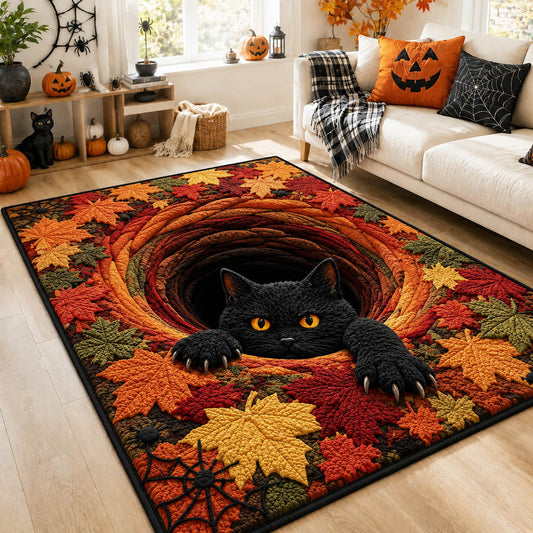 Harvest Cat Abyss Area Rug NCU0HH2079