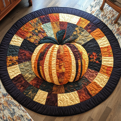 Harvest Elegance Quilted Round Mat NCU0TL1375