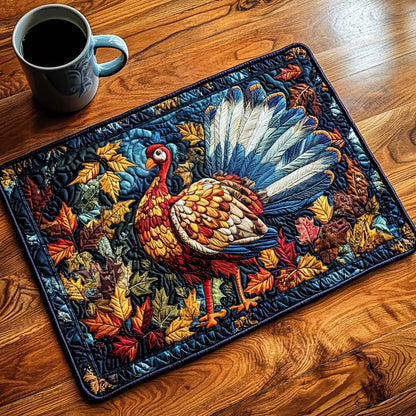 Harvest Feathered Pride Quilted Placemat NCU0NT1447