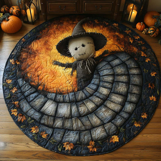 Harvest Fiend Quilted Round Mat NCU0XD775