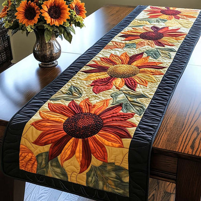 Harvest Glow Quilted Table Runner NCU0NT1458