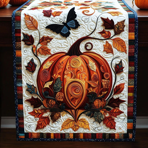 Harvest Glow Quilted Table Runner NCU0PT1177