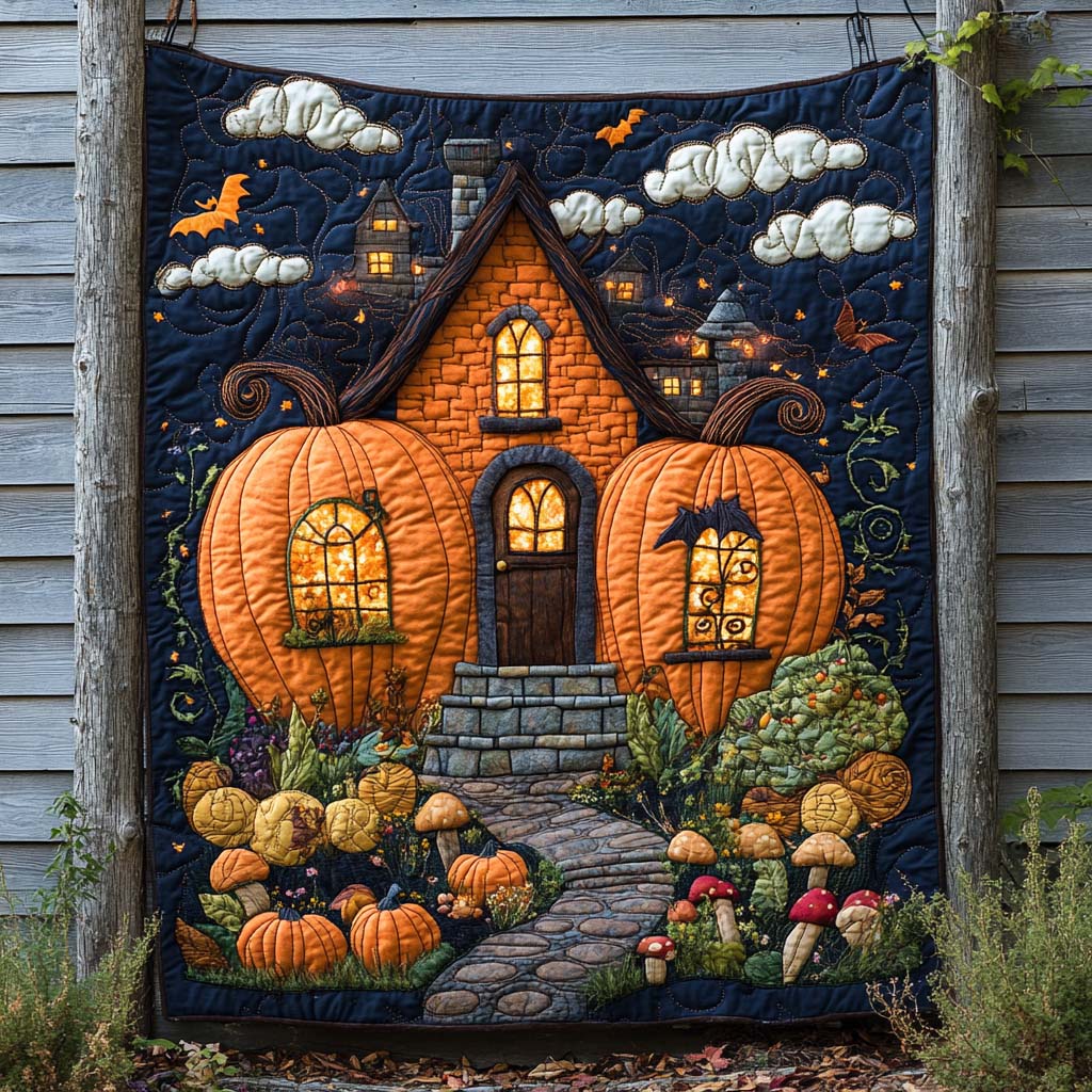 Harvest Home Quilted Blanket NCU0XD047