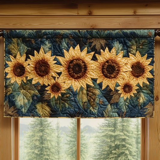 Harvest Horizon Quilted Valance NCU0DK3900