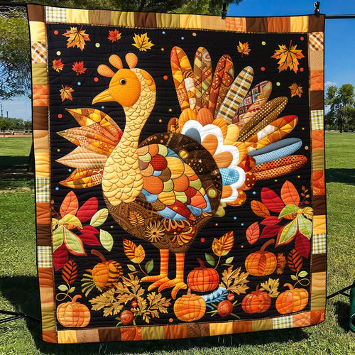 Harvest Joy Quilted Blanket NCU0TH1092