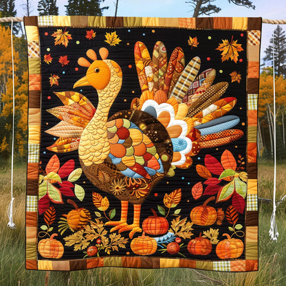 Harvest Joy Quilted Blanket NCU0TH1092