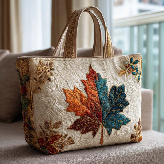 Harvest Joy Quilted Tote Bag NCU0NT9047