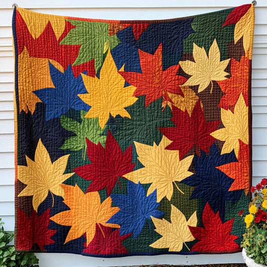 Harvest Maple Dream Quilted Blanket NCU0NT8425