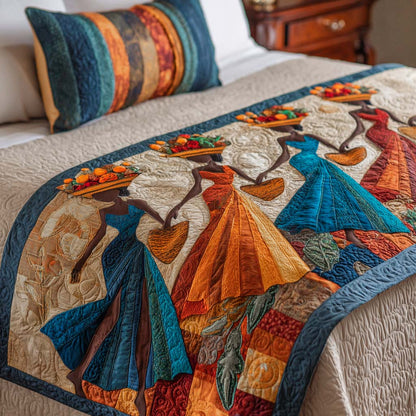 Harvest Parade Quilted Bed Runner NCU0XD1399
