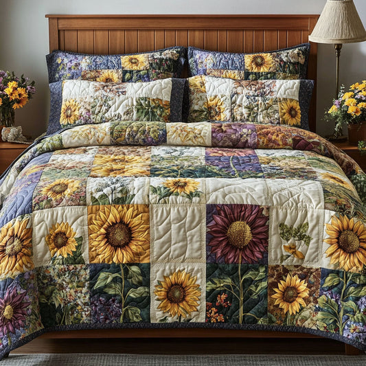 Harvest Patch 3-Piece Quilted Bedding Set NCU0NT5122